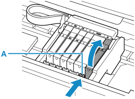 Canon PIXMA Handbücher TS8300 series Ersetzen von Tintenbehältern